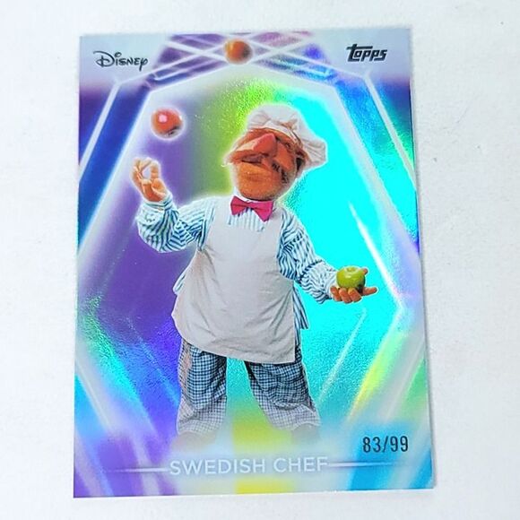 Topps Other - Swedish Chef  Topps 2026 Disney Neon Holo Parallel Refractor Limited 83/99